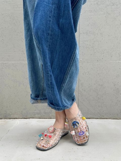 �y5��13�������\��zHEY!Mrs ROSE Custom charm Sandals �y255-140302�z